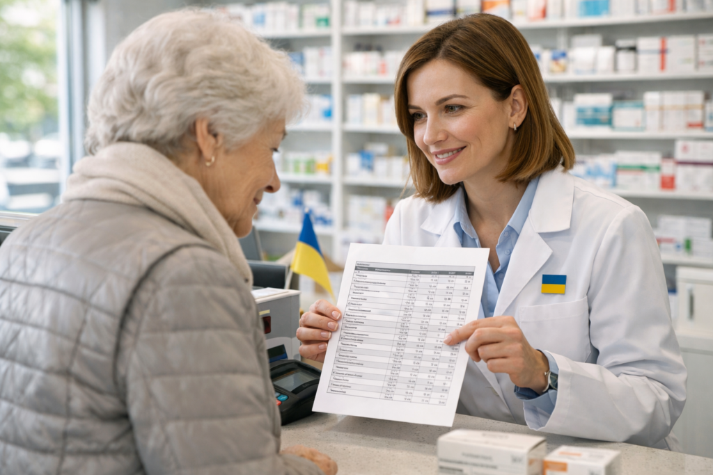 Доступні ліки оновлений список 2026 – повний гід, як отримати безкоштовні препарати доступні ліки оновлений список